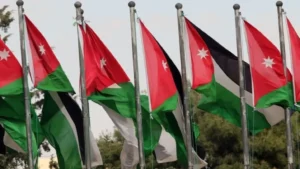 جرش تكتسي بالأعلام.. 44 ألف علم احتفالًا بيوم العلم الأردني 2026