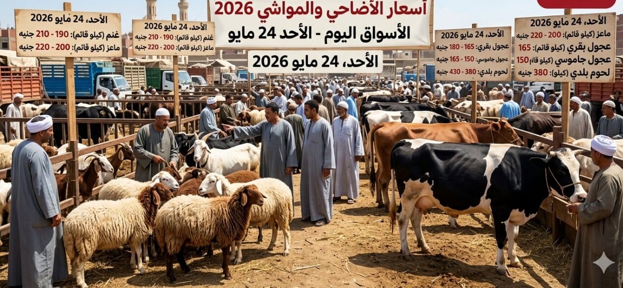 تحديث أسعار اللحوم والمواشي والأضاحي 2026 اليوم في الأسواق المصرية قبل عيد الأضحى مع أحدث المؤشرات