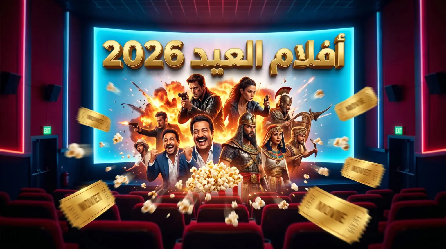 أفلام عيد الأضحى 2026 تشعل السوشيال ميديا قبل عرضها