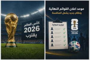 متى تُعلن قوائم المنتخبات في كأس العالم 2026؟.. تفاصيل النظام الجديد والمواعيد الرسمية