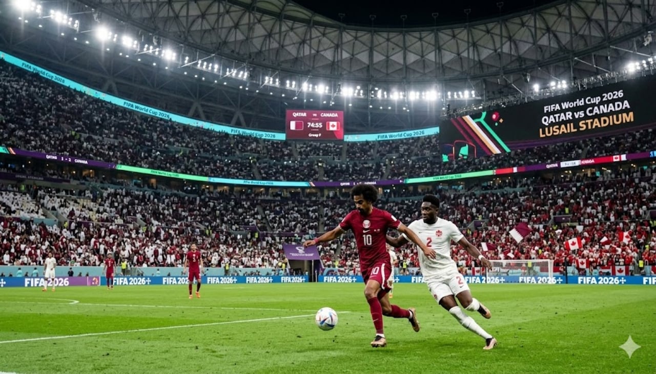 موعد مباراة قطر ضد كندا في كأس العالم 2026 والقنوات الناقلة والتشكيل المتوقع