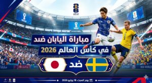 موقعة التأهل المنتظرة.. موعد مباراة اليابان والسويد في كأس العالم 2026 والتفاصيل كاملة