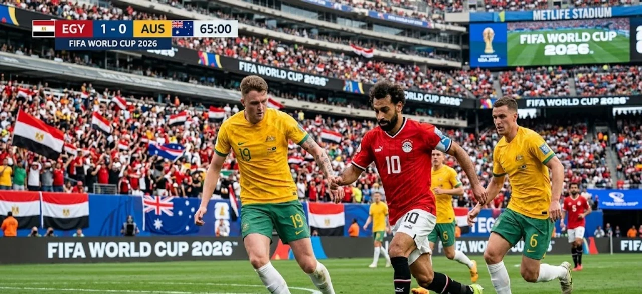 بعد التأهل رسميًا.. موعد مباراة مصر وأستراليا في كأس العالم 2026 في دور الـ32 والقنوات الناقلة