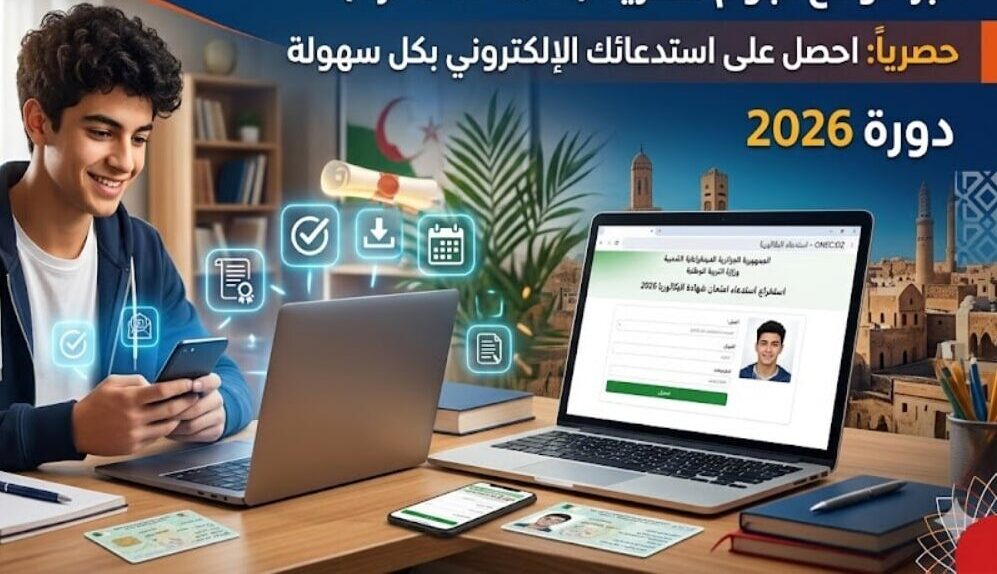 رابط نتائج البكالوريا 2026 في الجزائر الرسمي وخطوات الاستخراج عبر الإنترنت بسهولة