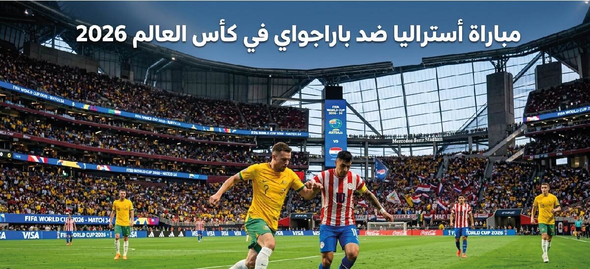 موعد مباراة أستراليا وباراجواي في كأس العالم 2026 والقنوات الناقلة.. مواجهة الحسم للتأهل
