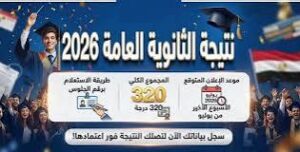 موعد نتيجة الثانوية العامة 2026 يقترب.. رابط الاستعلام عبر nategeg.com فور اعتمادها رسميًا