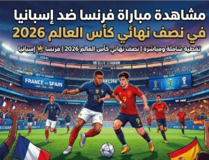 مشاهدة مباراة فرنسا ضد إسبانيا الآن مباشر.. قمة نارية في نصف نهائي مونديال 2026
