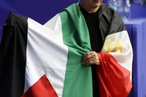 تصريحات ومفاجآت حول حسام حسن بعد رفع علم فلسطين.. ماذا قرر الفيفا؟