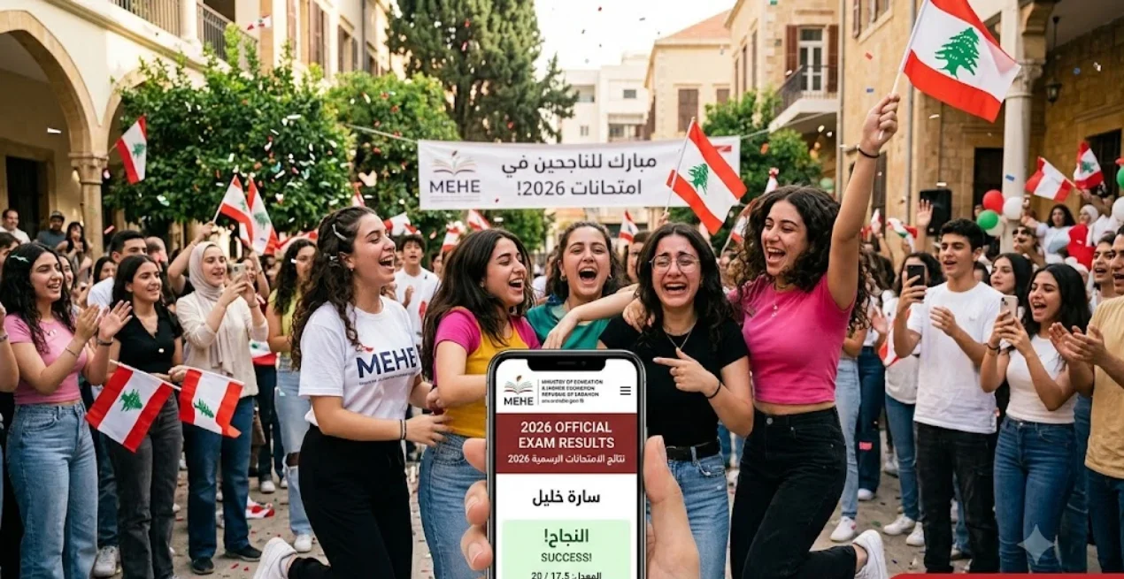 عاجل.. نتائج الامتحانات الرسمية في لبنان 2026 عبر موقع وزارة التربية وخطوات الاستعلام