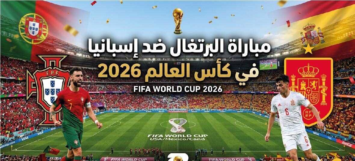 موعد مباراة البرتغال ضد إسبانيا اليوم في كأس العالم 2026 والقنوات الناقلة والتشكيل المتوقع