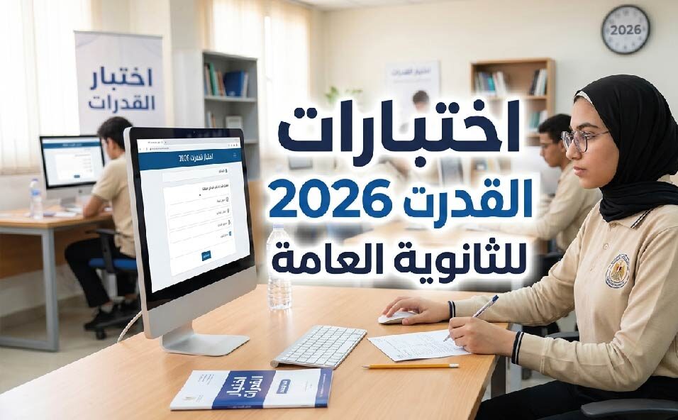 رابط حجز اختبارات القدرات 2026.. موعد التسجيل والكليات المطلوبة لطلاب الثانوية العامة