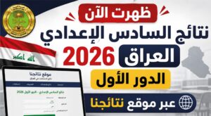 رابط نتائج السادس الإعدادي 2026 الدور الأول في العراق من موقع نتائجنا الرسمي لجميع المحافظات