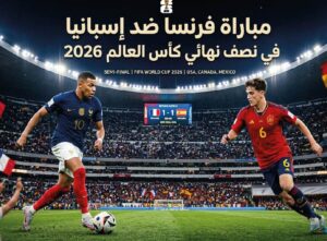 متى موعد مباراة فرنسا وإسبانيا في كأس العالم 2026؟.. القنوات الناقلة والمعلق