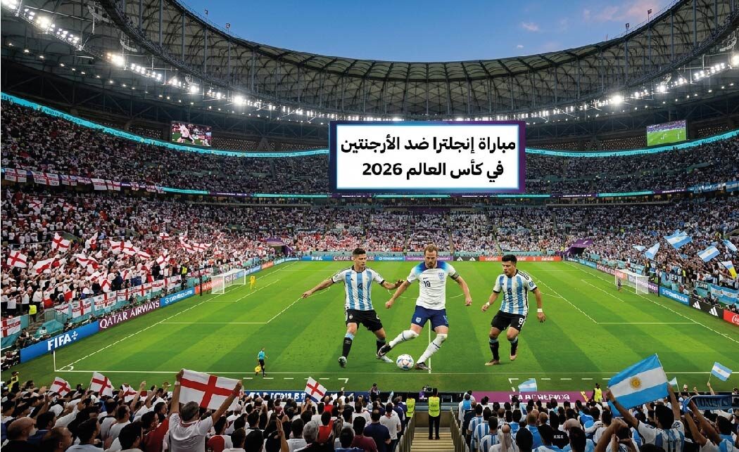 موعد مباراة إنجلترا والأرجنتين في كأس العالم 2026.. القنوات الناقلة وطرق مشاهدة اللقاء
