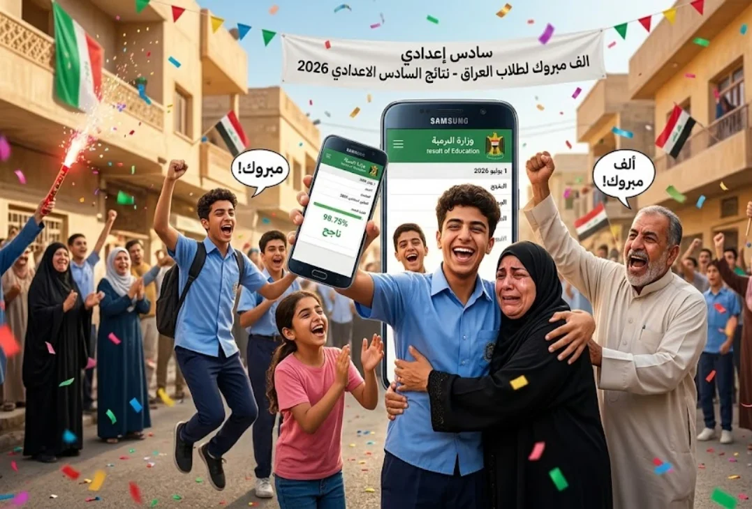 استعلم الآن عن نتائج السادس الإعدادي 2026 الدور الأول العراق عبر موقع نتائجنا الرسمي