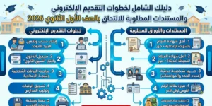 رابط التقديم للصف الأول الثانوي 2026.. الشروط والأوراق المطلوبة وخطوات التسجيل