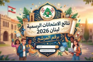 استعلم عن نتائج الامتحانات الرسمية لبنان 2026 برقم المرشح عبر الموقع الرسمي