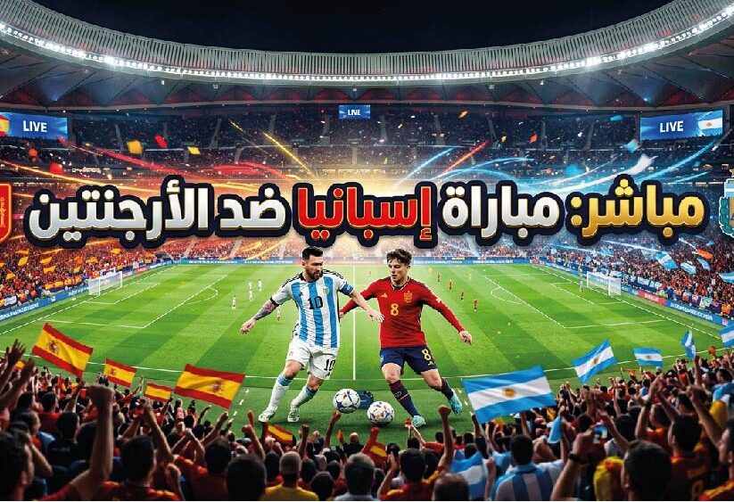 مشاهدة مباراة إسبانيا والأرجنتين اليوم في نهائي كأس العالم FIFA 2026 عبر القنوات الناقلة