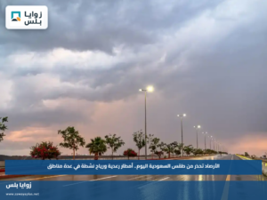 الأرصاد تحذر من طقس السعودية اليوم.. أمطار رعدية ورياح نشطة في عدة مناطق
