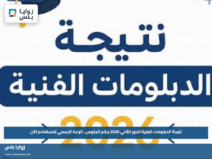 نتيجة الدبلومات الفنية الدور الثاني 2026 برقم الجلوس.. الرابط الرسمي للاستعلام الآن