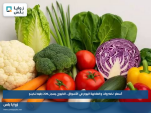 أسعار الخضروات والفاكهة اليوم في الأسواق.. الكيوي يسجل 200 جنيه للكيلو