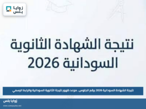 نتيجة الشهادة السودانية 2026 برقم الجلوس.. موعد ظهور نتيجة الثانوية السودانية والرابط الرسمي