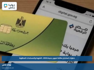خطوات استخراج بطاقة تموين جديدة 2026.. الشروط والمستندات المطلوبة