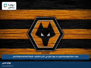 موعد مباراة وولفرهامبتون ضد بورت فايل في كأس الكاراباو.. طريقة المشاهدة والتشكيل