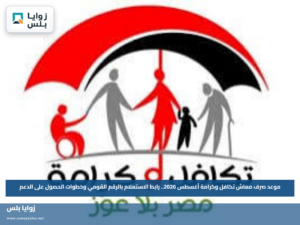 موعد صرف معاش تكافل وكرامة أغسطس 2026.. رابط الاستعلام بالرقم القومي وخطوات الحصول على الدعم