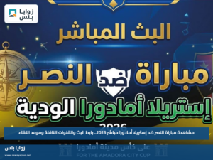 مشاهدة مباراة النصر ضد إستريلا أمادورا مباشر 2026.. رابط البث والقنوات الناقلة وموعد اللقاء