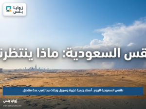 طقس السعودية اليوم.. أمطار رعدية غزيرة وسيول وزخات برد تضرب عدة مناطق