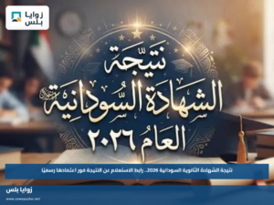 نتيجة الشهادة الثانوية السودانية 2026.. رابط الاستعلام عن النتيجة فور اعتمادها رسميًا