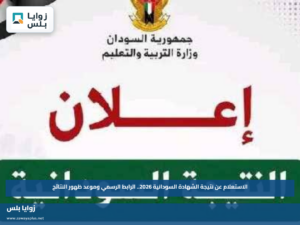 الاستعلام عن نتيجة الشهادة السودانية 2026.. الرابط الرسمي وموعد ظهور النتائج