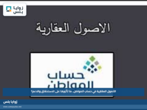 الأصول العقارية في حساب المواطن.. ما تأثيرها على الاستحقاق والدعم؟